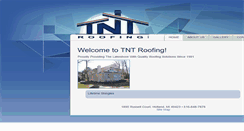 Desktop Screenshot of 857roof.com